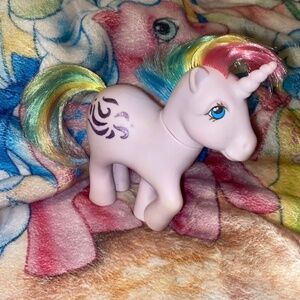 Vintage 1983 My Little Pony G1 WINDY Unicorn Rainbow year 2